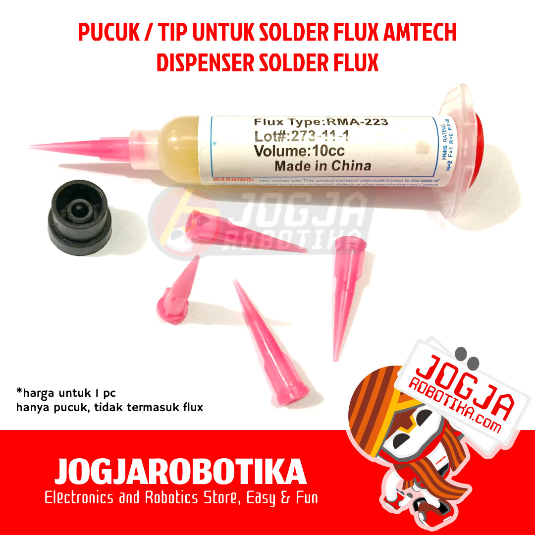 PUCUK FLUX AMTECH RMA-223 DISPENSER SOLDER FLUKS PASTA SOLDER