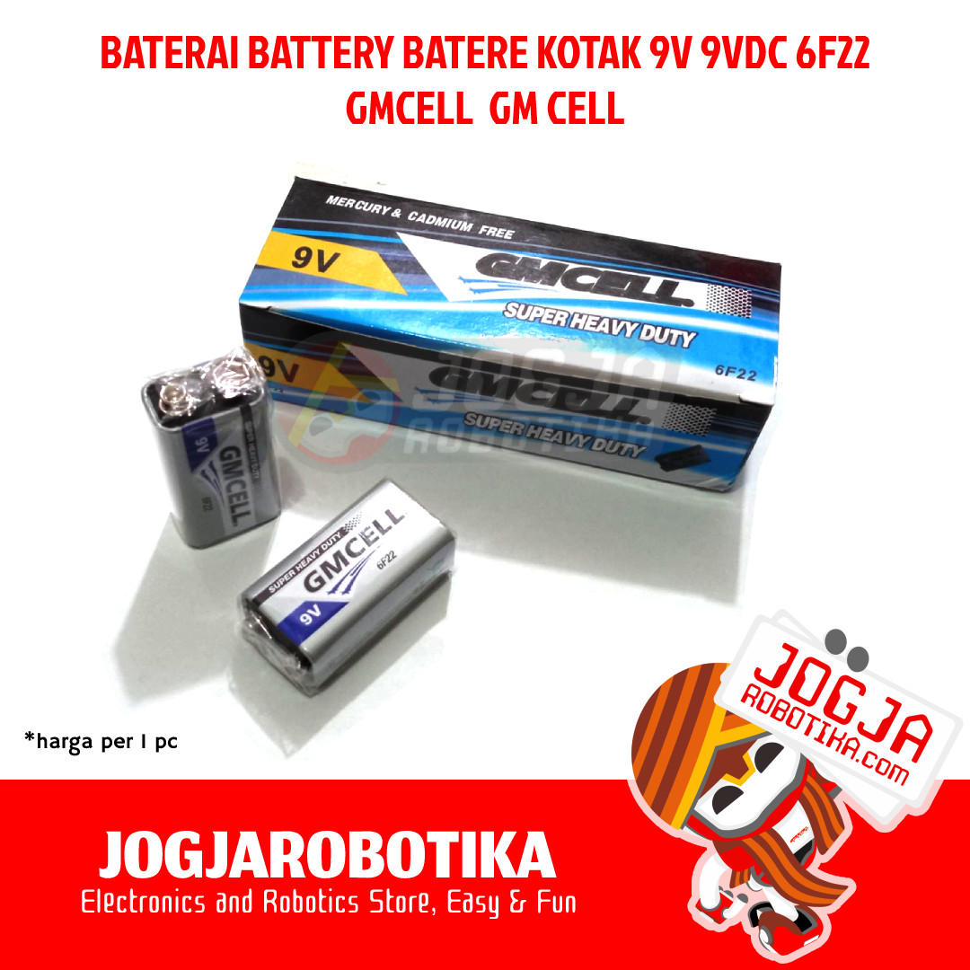 Baterai Battery Batere Kotak V Vdc F