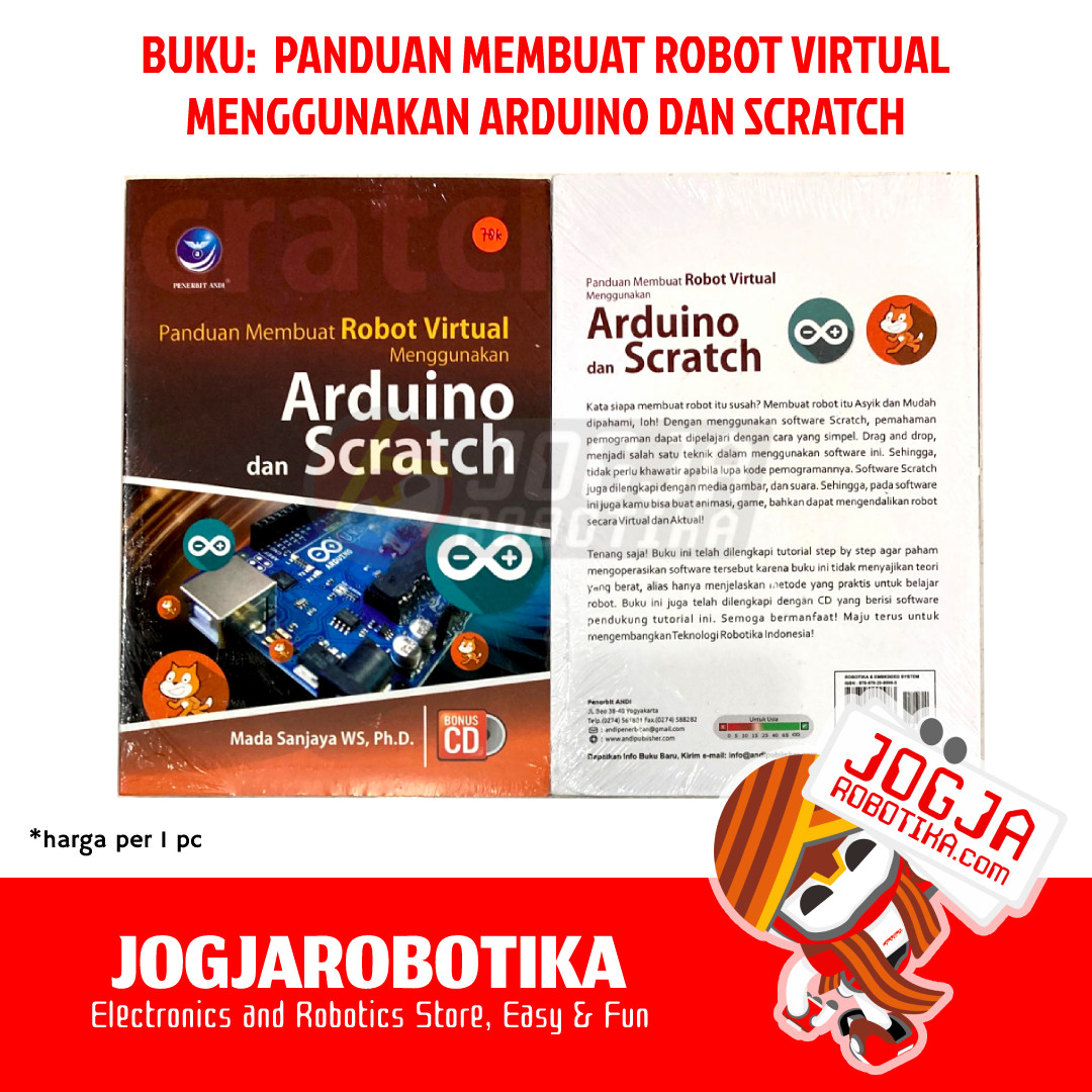 BUKU: PANDUAN MEMBUAT ROBOT VIRTUAL MENGGUNAKAN ARDUINO DAN SCRATCH