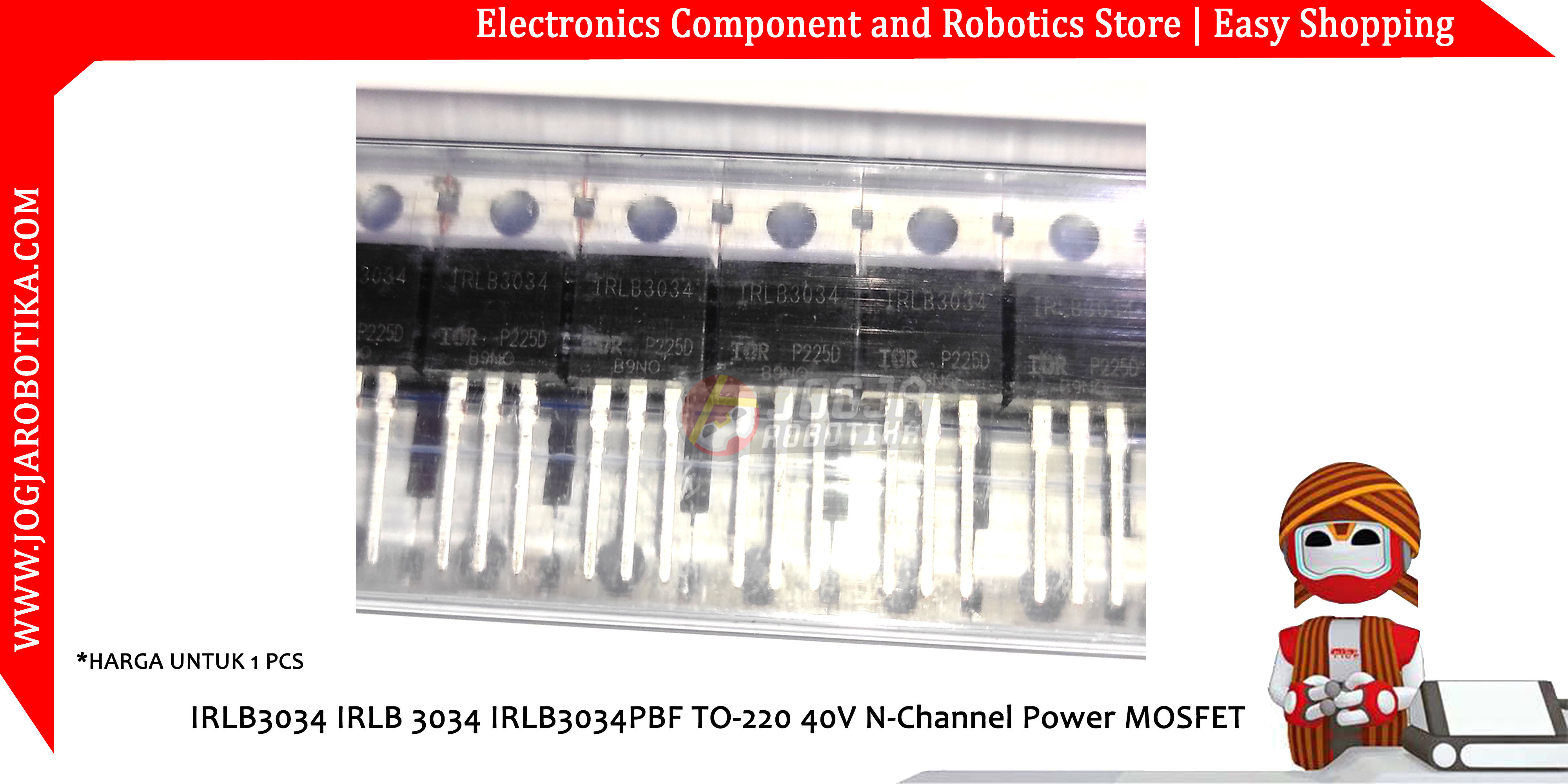 IRLB3034 IRLB 3034 IRLB3034PBF TO-220 40V N-Channel Power MOSFET