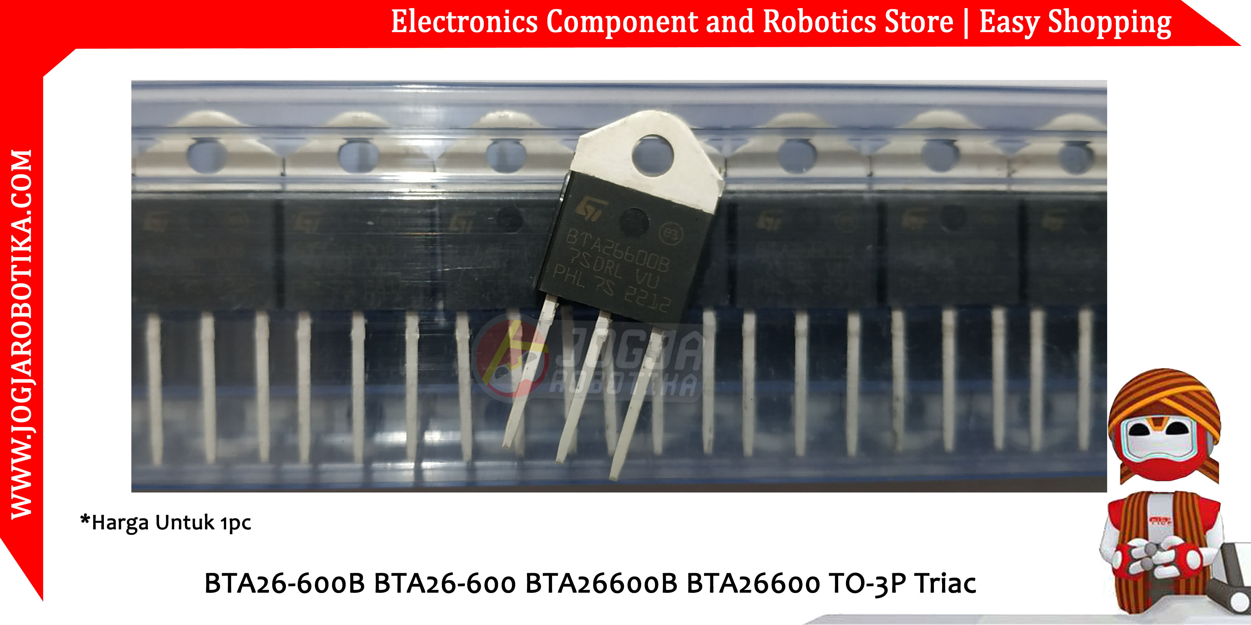 BTA26-600B BTA26-600 BTA26600B BTA26600 TO-3P Triac