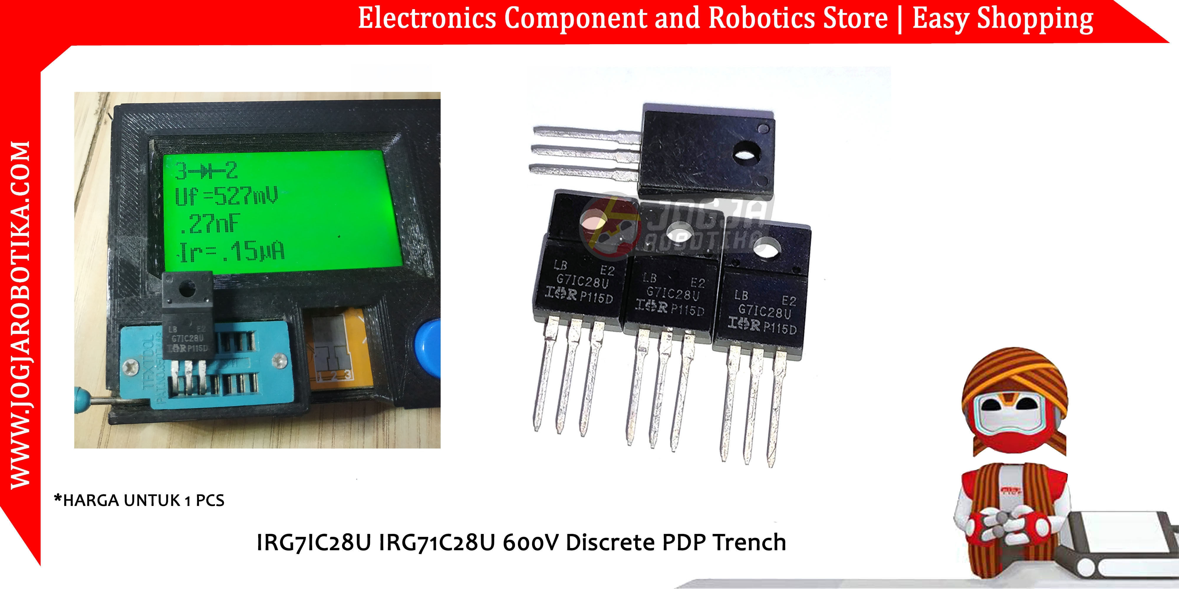 IRG7IC28U IRG71C28U 600V Discrete PDP Trench