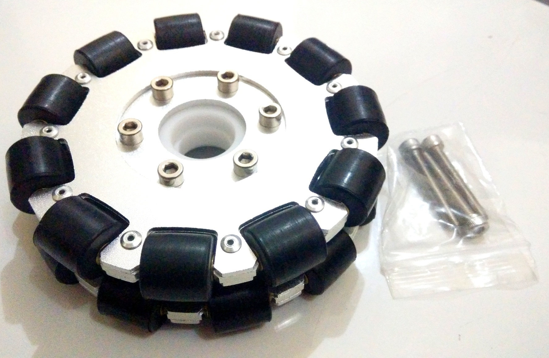 Jual 127mm Double Aluminium Omni Wheel