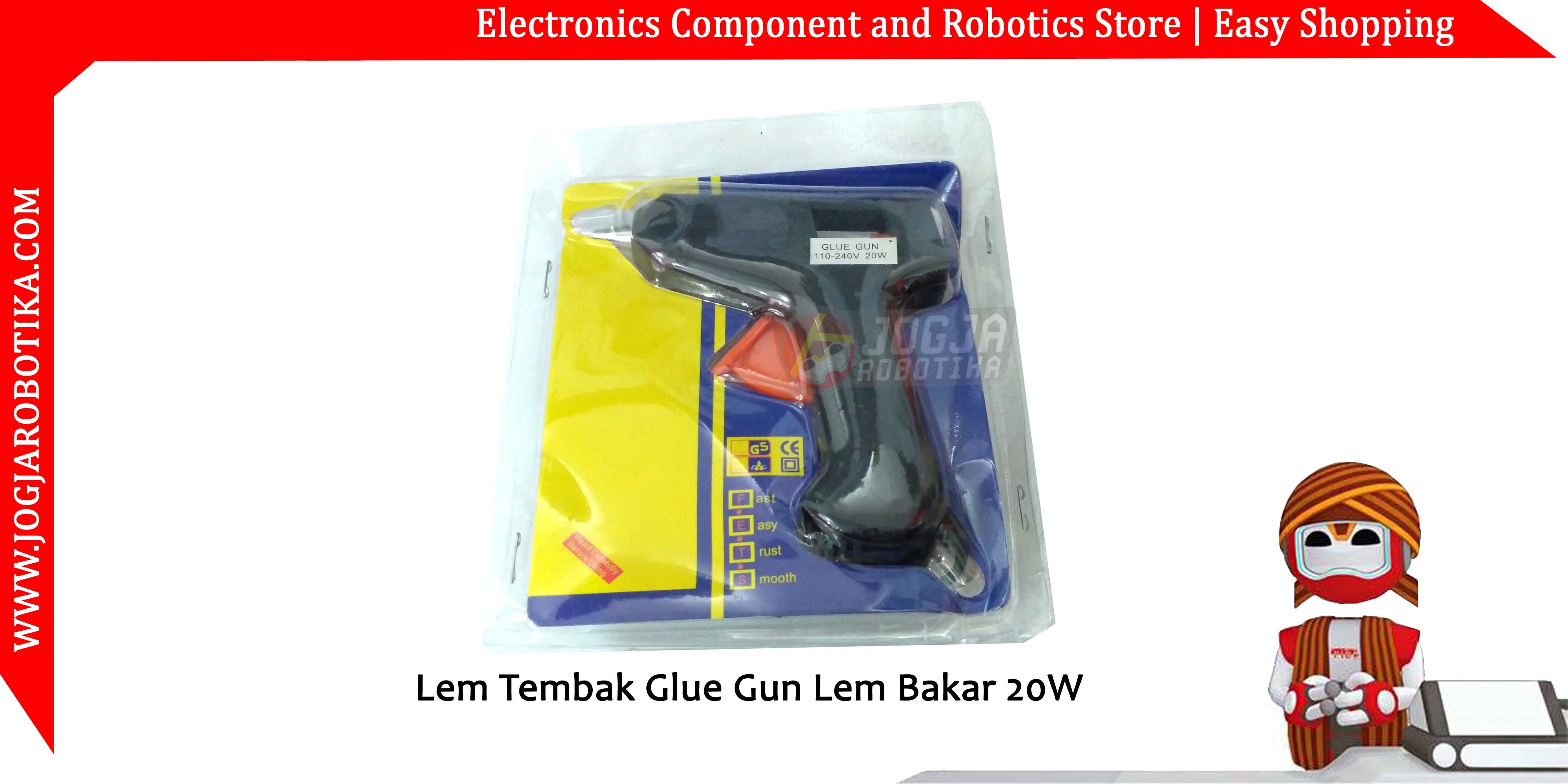 Lem Tembak Glue Gun Lem Bakar 20W Toko Komponen Elektronik , Listrik