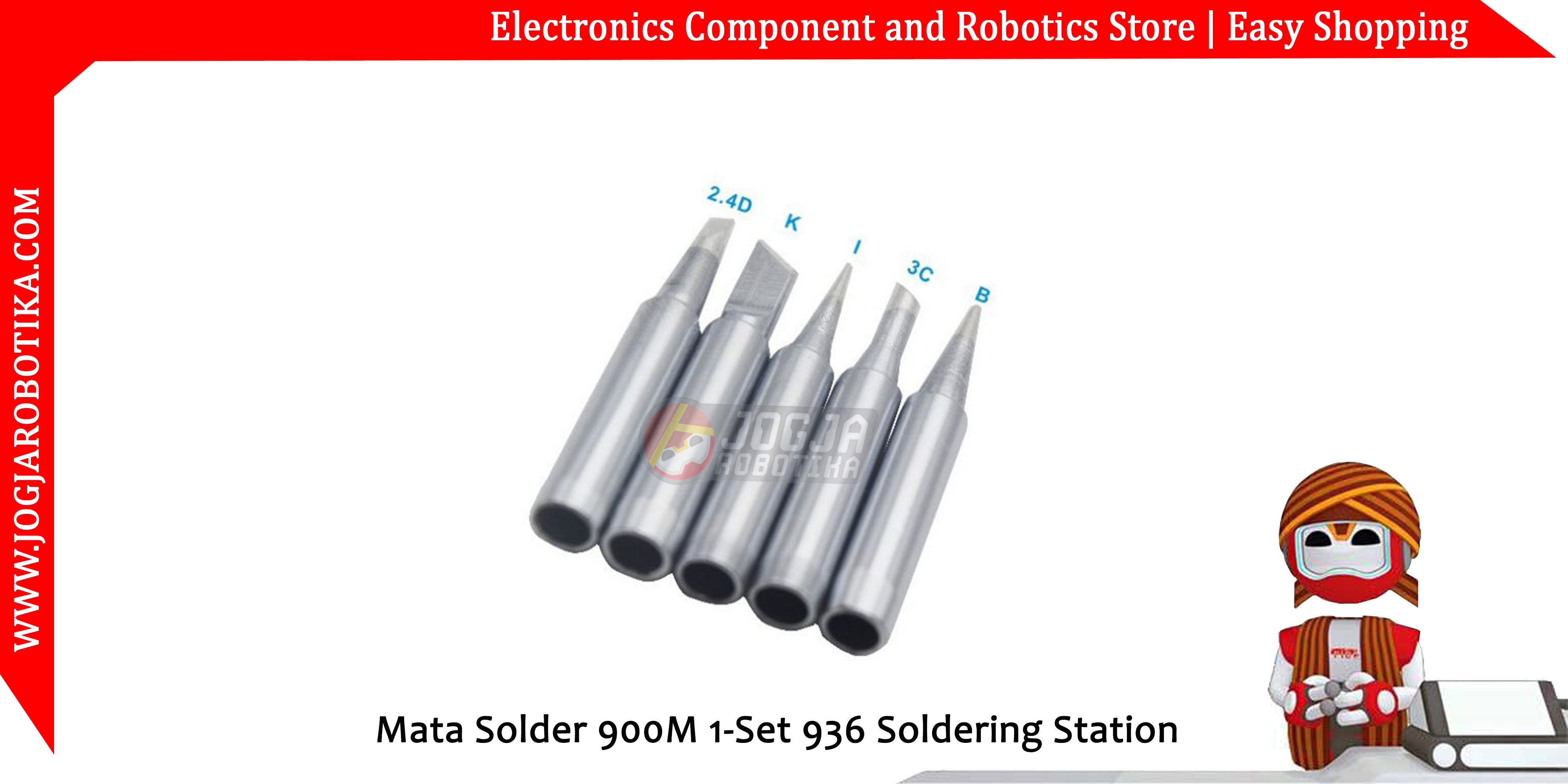Jual Mata Solder 900M 1Set 936 Soldering Station