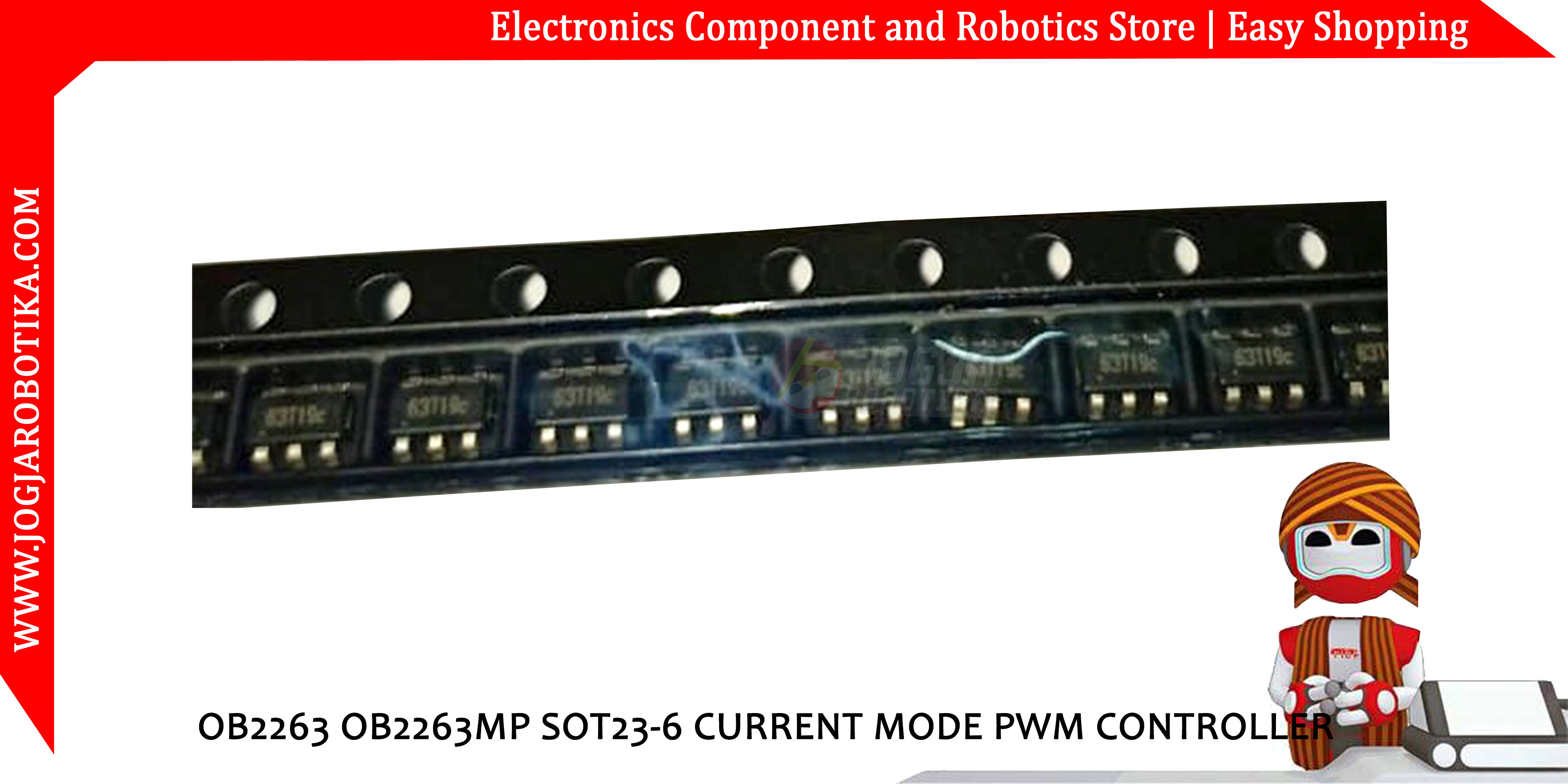 jual OB2263 OB2263MP SOT23-6 Current Mode PWM Controller