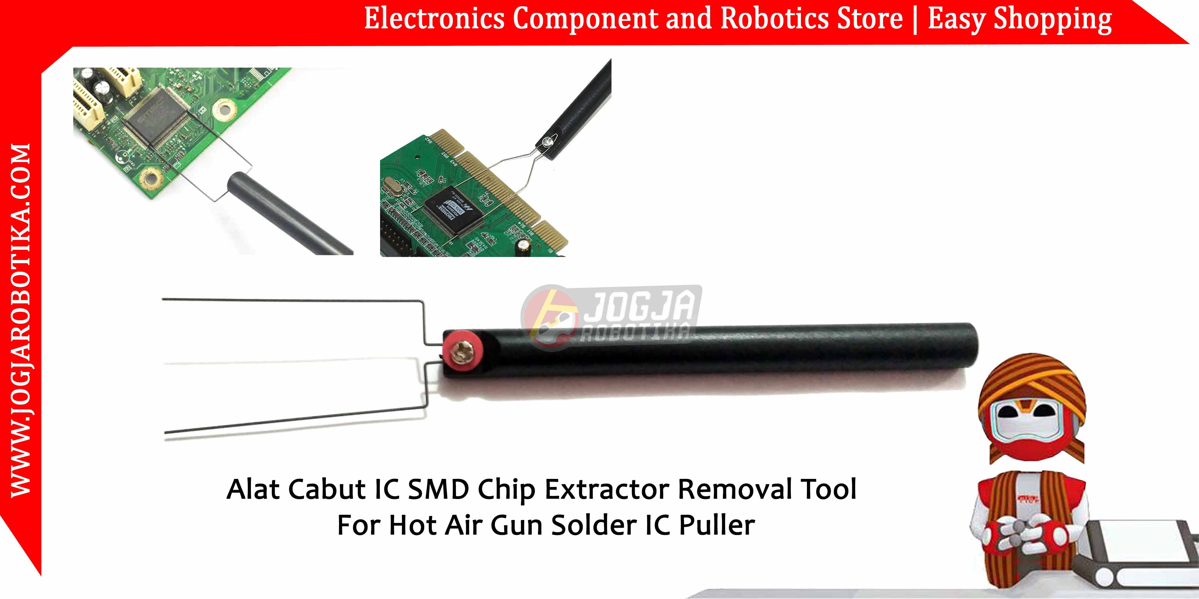 jual Alat Cabut IC SMD Chip Extractor Removal Tool For Hot Air Gun
