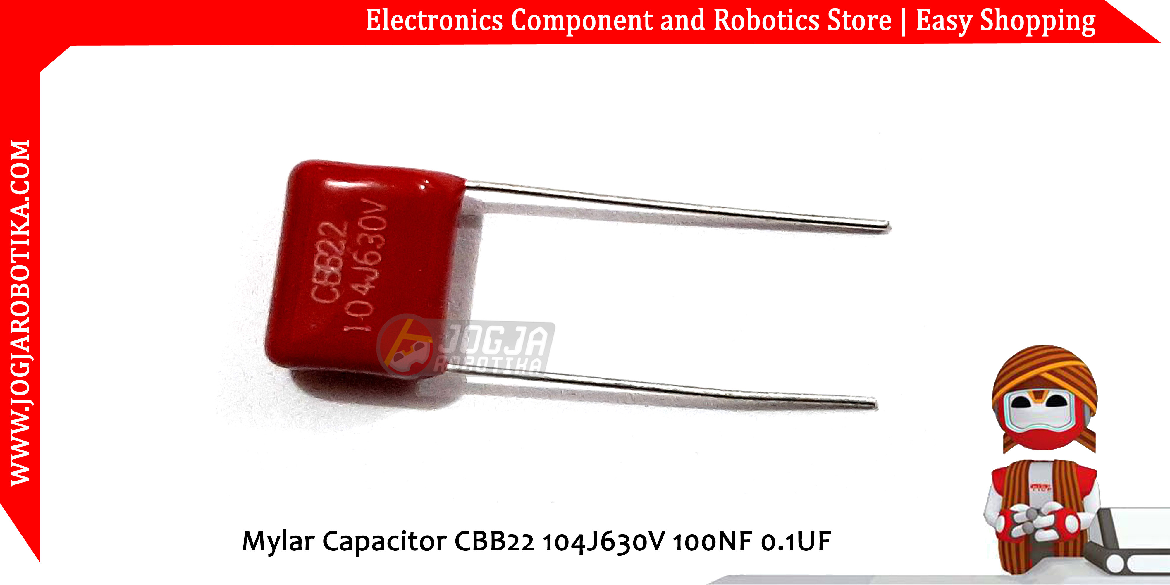 Jual Mylar Capacitor Cbb J V Nf Uf