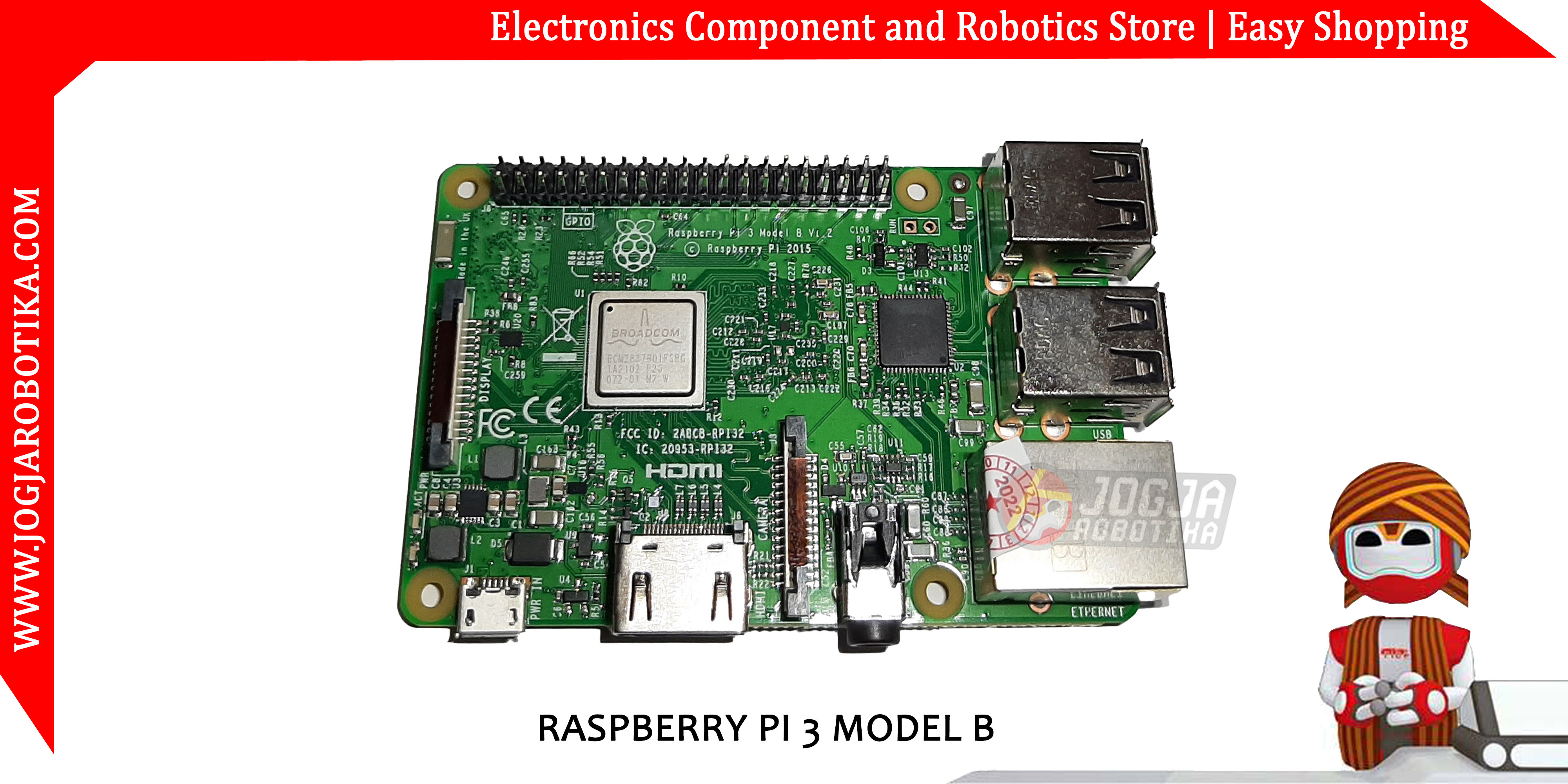 Jual RASPBERRY PI 3 MODEL B