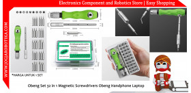 Obeng Set 32 in 1 Magnetic Screwdrivers Obeng Handphone Laptop