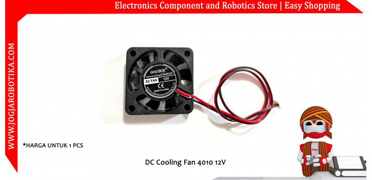 Kipas DC Cooling Fan 4010 40x40x10mm 4x4cm 12V