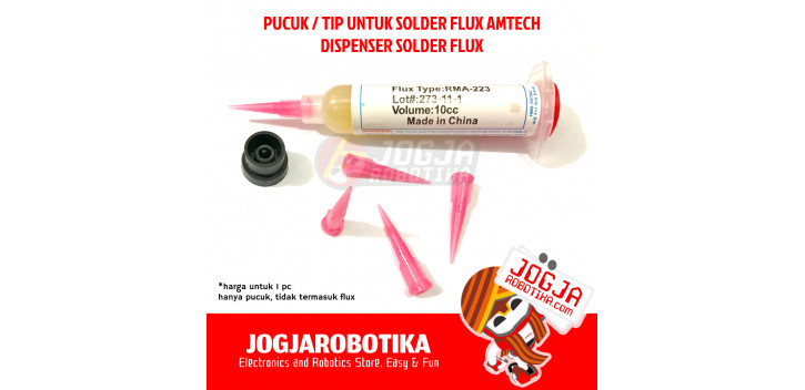 PUCUK FLUX AMTECH RMA-223 DISPENSER SOLDER FLUKS PASTA SOLDER