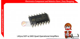 LM324 SOP-14 SMD Quad Operational Amplifiers