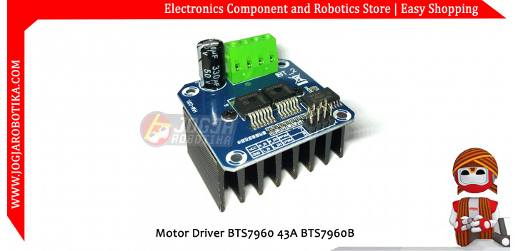 Motor Driver BTS7960 43A