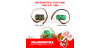 MINI VOLTMETER DIGITAL DC 4-30V 0-100V 3 DIGIT 0.36 INCH - HIJAU TERANG EMERALD GREEN