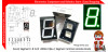 Seven Segment 1.8 Inch 1.8BGG FJS18101BPG Hijau 7 Segmen Common Anoda Anode