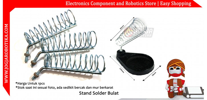 Stand Solder Bulat