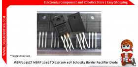 MBRF2045CT MBRF 2045 TO-220 20A 45V Schottky Barrier Rectifier Diode