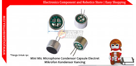 Mini Mic Microphone Condensor Capsule Electret Mikrofon Kondensor Kancing