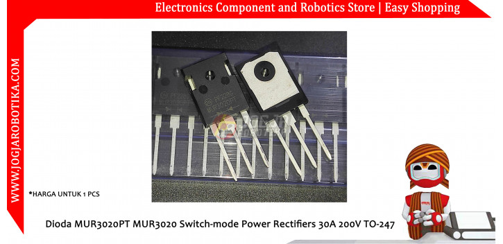 Dioda MUR3020PT MUR3020 Switch-mode Power Rectifiers 30A 200V TO-247