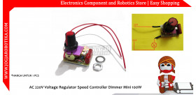 AC 220V Voltage Regulator Speed Controller Dimmer Mini 100W