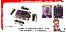 ESP32-S2 LOLIN Wemos S2 Mini WIFI IOT Board ESP32-S2FN4R2 4MB FLASH 2M PSRAM