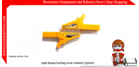 Jepit Buaya Kuning Cover Isolator (55mm)