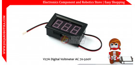 V27A Digital Voltmeter AC 70-500V