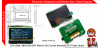 LCD 12864 12864-06D DOT Matrix COG Screen Moudule SPI ST7565 Hitam
