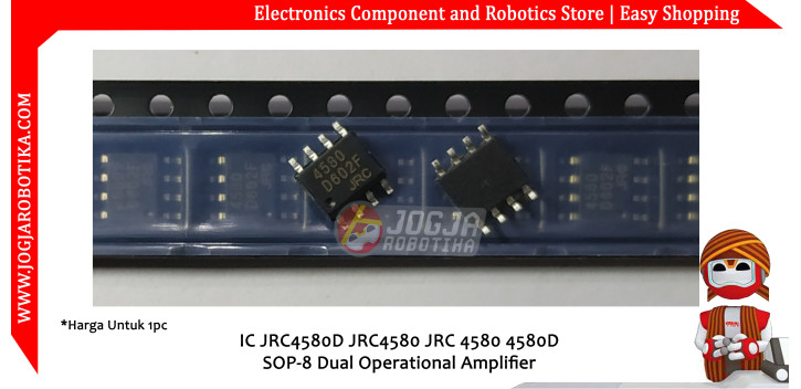 IC JRC4580D JRC4580 JRC 4580 4580D SOP-8 Dual Operational Amplifier