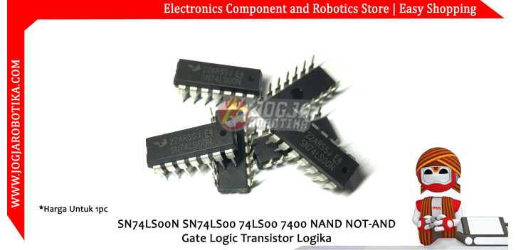 SN74LS00N SN74LS00 74LS00 7400 NAND NOT-AND Gate Logic Transistor Logika