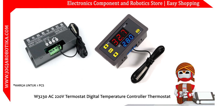 W3230 AC 220V Termostat Digital Temperature Controller Thermostat
