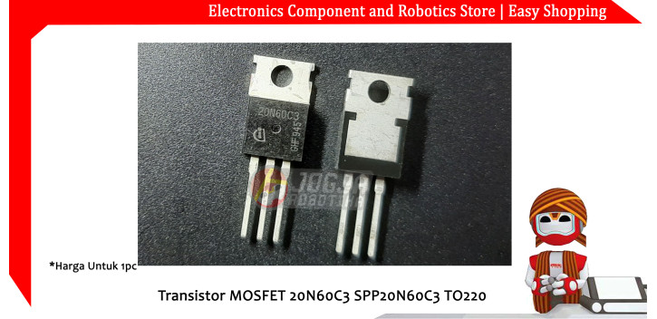 Transistor MOSFET 20N60C3 SPP20N60C3 TO220