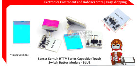 Sensor Sentuh HTTM Series Capacitive Touch Switch Button Module - BLUE