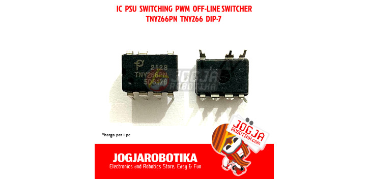 IC SWITCHING PSU PWM OFF-LINE SWITCHER DIP-7 - TNY266PN