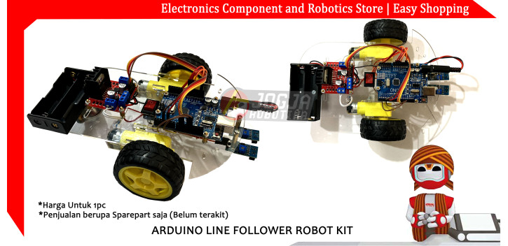 Arduino Line Follower Robot Kit
