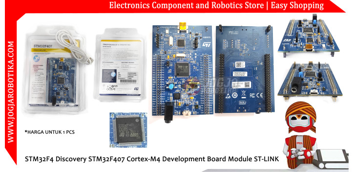 STM32F4 Discovery STM32F407 Cortex-M4 Development Board Module ST-LINK