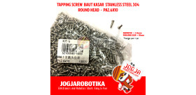 TAPPING SCREW SKRUP BAUT KASAR 304 STAINLESS STEEL - PA2.6x10