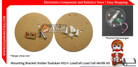Mounting Bracket Holder Dudukan HX711 LoadCell Load Cell Akrilik Kit