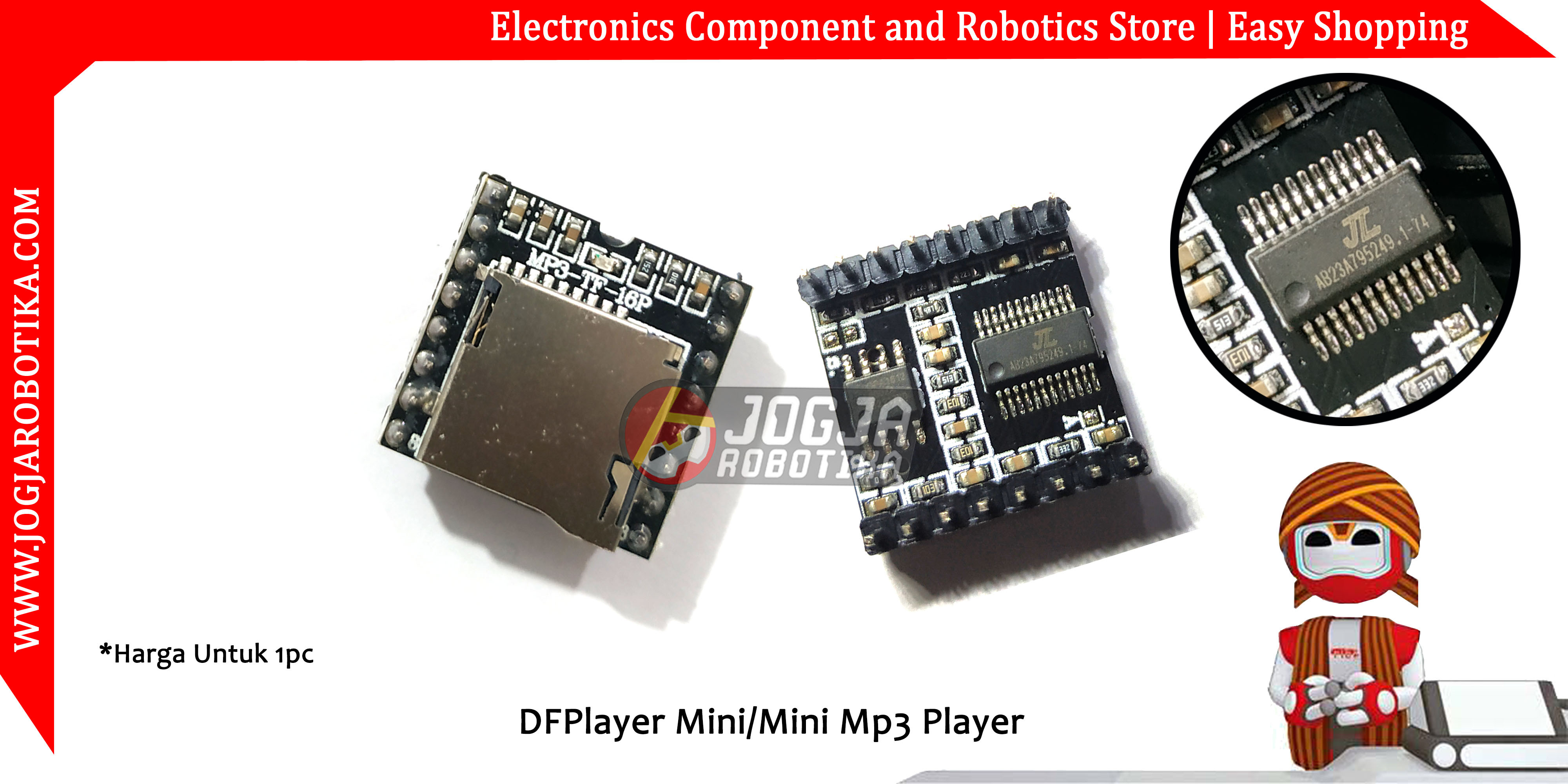 Jual DFPlayer Mini/Mini Mp3 Player
