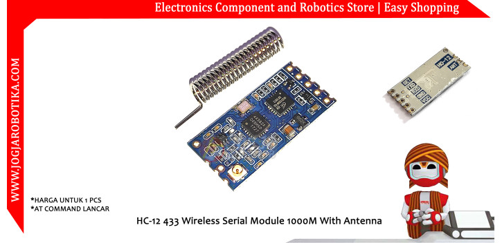 HC-12 433 Wireless Serial Module 1000M With Antenna