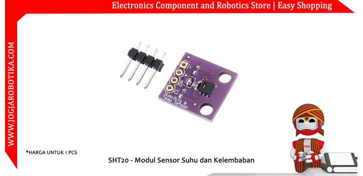 SHT20 - Modul Sensor Suhu dan Kelembaban