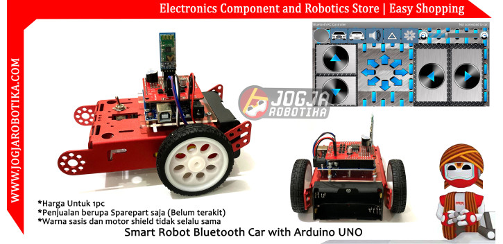 Smart Robot Bluetooth Car with Arduino UNO