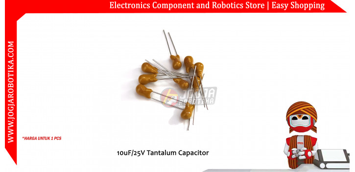 10uF/25V Tantalum Capacitor