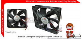 Kipas DC Cooling Fan 12025 120x120x25mm 12x12cm 12V