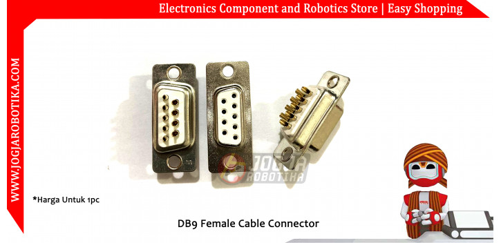 DB9 Female Cable Connector