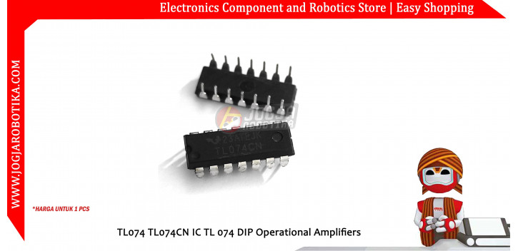 TL074 TL074CN IC TL 074 DIP Operational Amplifiers