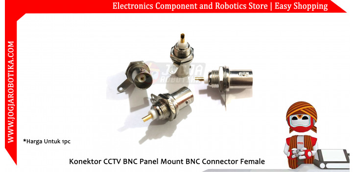 Konektor CCTV BNC Panel Mount BNC Connector Female