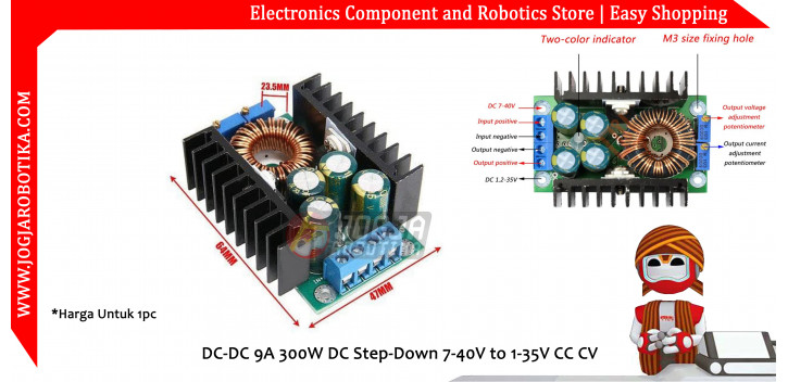 DC-DC Power Module 12A Adjustable Low Ripple