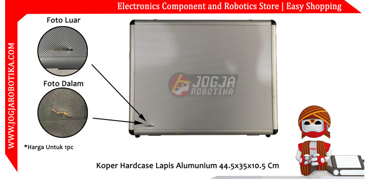 Koper Alumunium 45x32.5x11.5 Cm